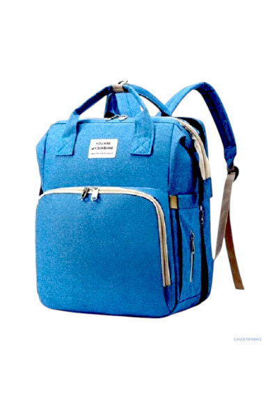 OEM Multifunctional backpack, 44x30 cm, waterproof, usable as a folding cot/changing base, 72x24 cm