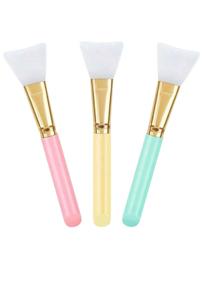 Femmelogy Silicone Mask Applying Brush Stain-Resistant Hygienic Facial Care Applicator Easy-To-Clean Flexible Tip
