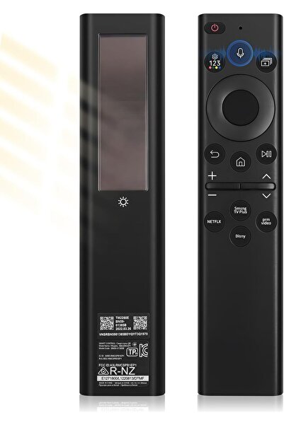 Generic جهاز التحكم عن بُعد الصوتي الشمسي Con2Meta BN59-01385A بديل لأجهزة تلفزيون سامسونج