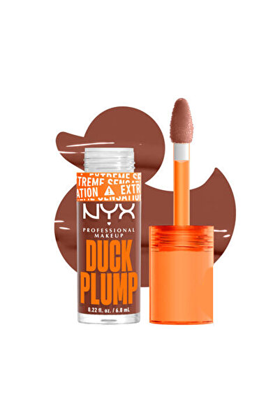 NYX Professional Makeup Duck Plump Lip Gloss - 07 Mocha Me Crazy 7ml 100% Ori...