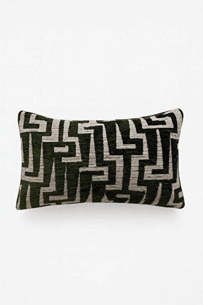 KAYALI HOME Husă decorativă premium pentru pernă dreptunghiulară ''Labir''