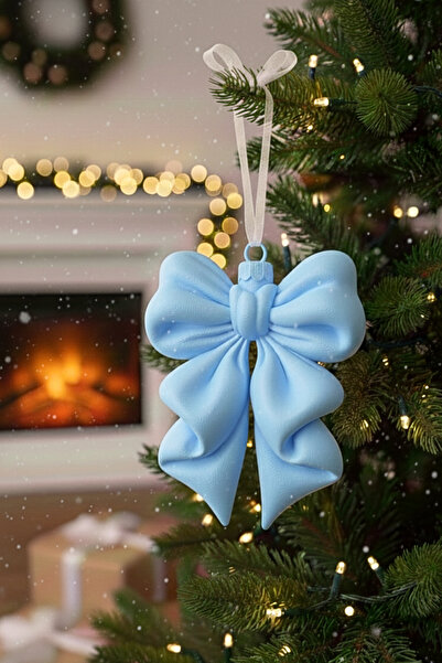 Cosmic Star Modern Ribbon Design Christmas Tree Ornament |   New Year Gift De...