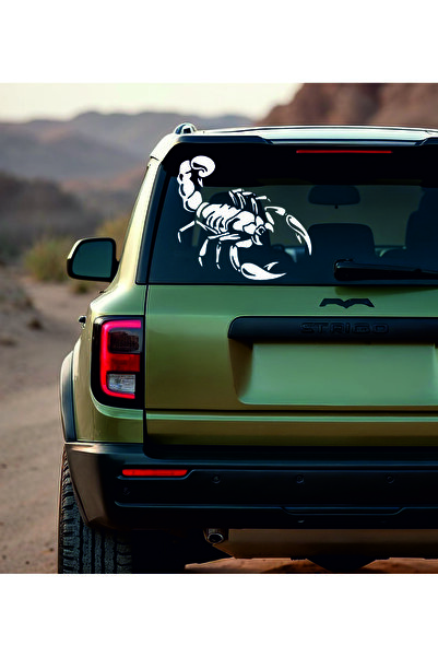 Oracal Tribal Scorpion – Autocolant Auto 4×4 Off-Road – Dimensiuni 30x32cm.