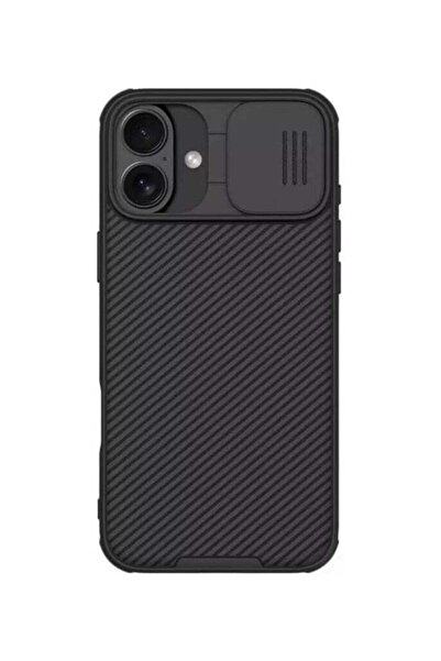 Nillkin جراب CamShield مع واقي للكاميرا لهاتف iPhone 16 - مصنوع من مادة البول...
