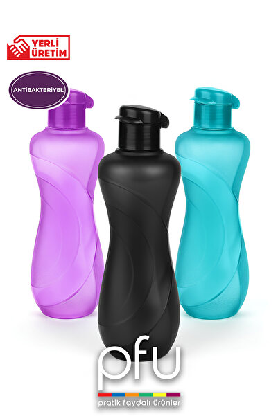 PFU Pratik Faydalı Ürünler Suluk | Matara | Su Şişesi | Su Matarası | Kapaklı Suluk Küçük 500 ml - 0.5 LT