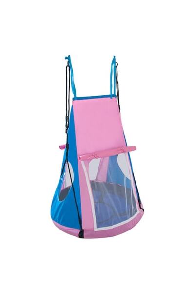 SPARTAN Cort pentru leagan tip cuib, 95 cm, roz-albastru