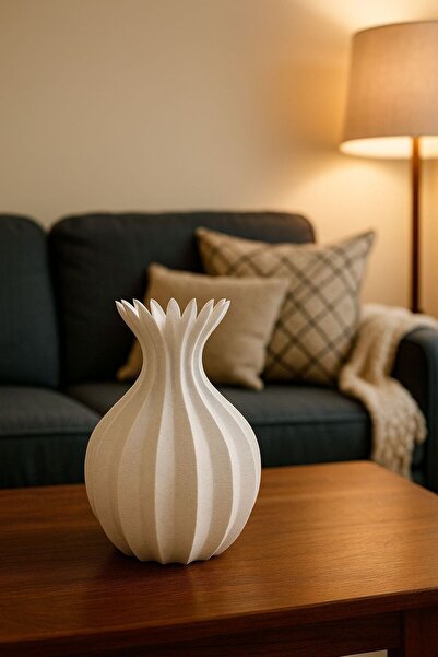 Limon 3D Desing Vază decorativă modernă – Design special, accesoriu pentru casă pentru sufragerie și masă, cadou