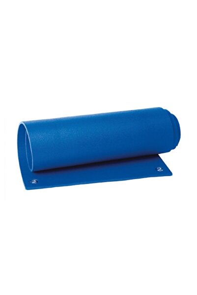 Tremblay Saltea de fitness, yoga și sală din spumă 180x60 cm cu 2 inele metalice, albastră