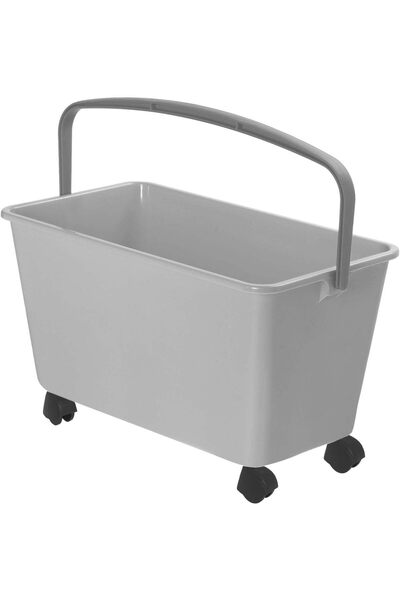 Apex Squizzo Professional Wide Cleaning Bucket 15 L with Wheels, Grey (10430)