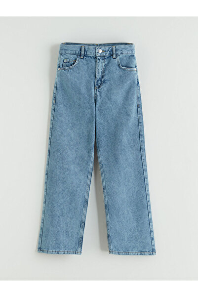 LC Waikiki Colecția Shining Store Sparkling Choices Pantaloni din denim pentr...