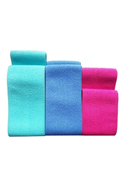 SPARTAN Set Pro Gym cu 3 benzi de rezistență circulare — intensitate mică, me...