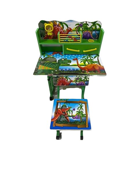 mdf Children's desk made of 18 cm, metal frame, adjustable