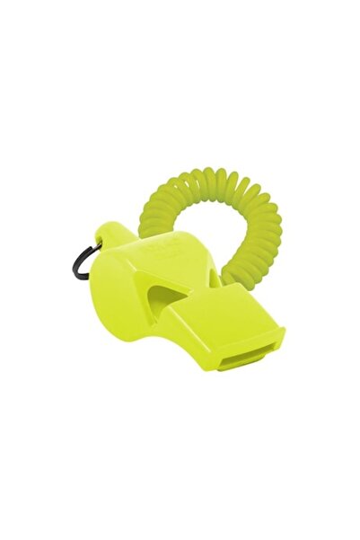 Tremblay Fluier Fox 40 Pearl cu bandă spiralată fluorescentă galbenă