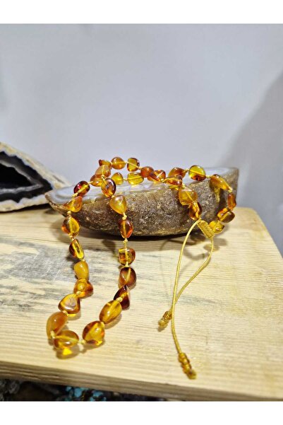 güleçdoğaltaş Natural Baltic Amber Necklace – 45 cm Adjustable (up to 60 cm) ...