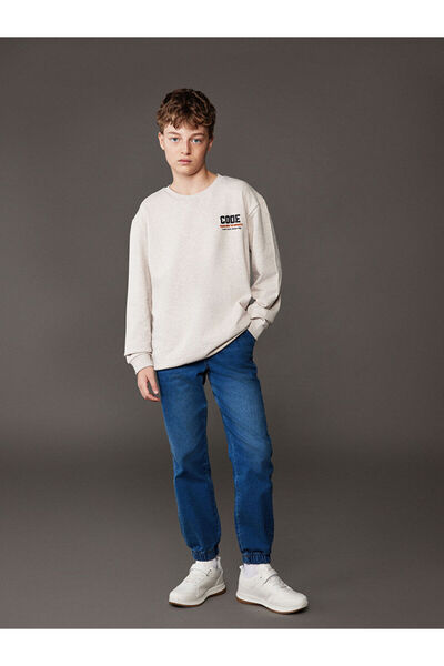 LC Waikiki Sparkling Choices from Shining Store Slim Fit Boys' Jogger Jean Pants