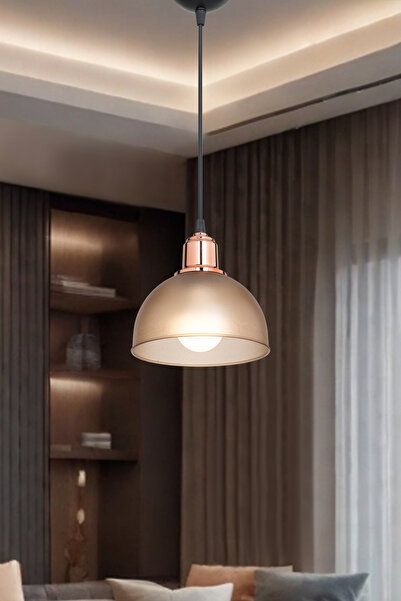 Limon 3D Desing Tekli Beyaz Sarkıt Avize Salon Mutfak Koridor Yatak Odası Lamba