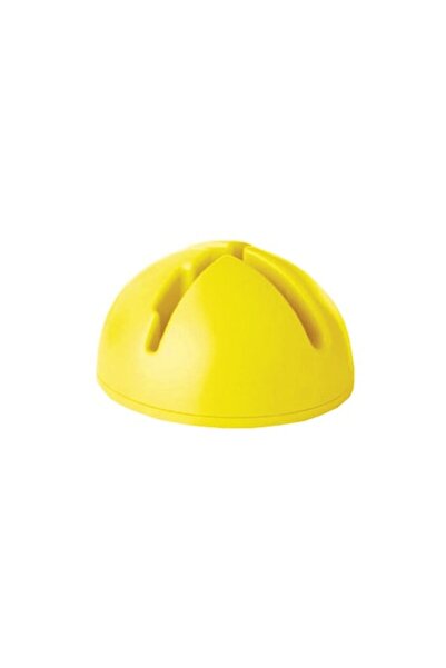 Tremblay Bază pentru bară de antrenament din PVC, stabilă, galbenă