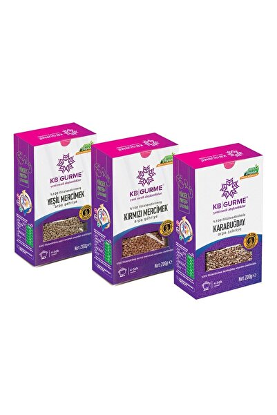 Kbgurme Glutensiz Mega Avantaj Filizlendirilmiş Şehriye 200 gr 3 Adet