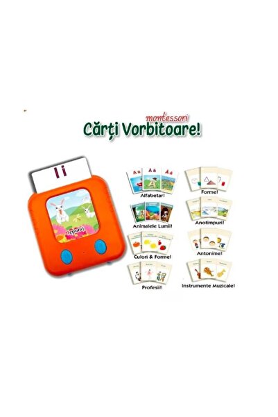 As Joc de Societate Educativ Electronic ”Carti Vorbitoare” Montessori