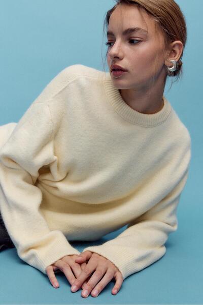 Stradivarius Soft-touch knitted jumper