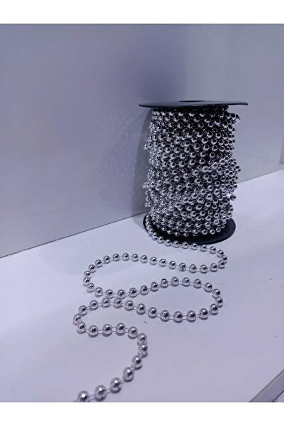 Royall Craft سلسلة خرز زخرفية فضية اللون بطول 5 أمتار، إكسسوار أنيق لعيد المي...