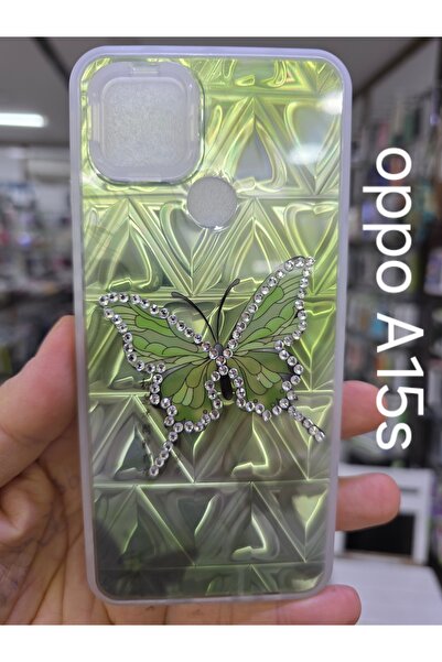 OPPO A15s taşlı kılıf