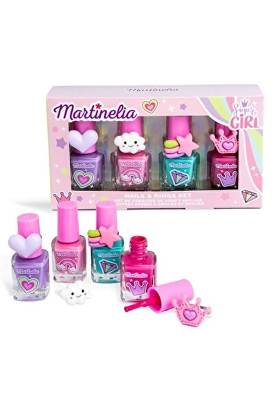 Martinelia Supergirl 90198 Set de 4 oje și inele,