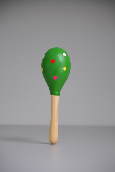 REDANDCHERRY 1 Adet Ahşap Renkli Marakas Çocuk Oyuncak