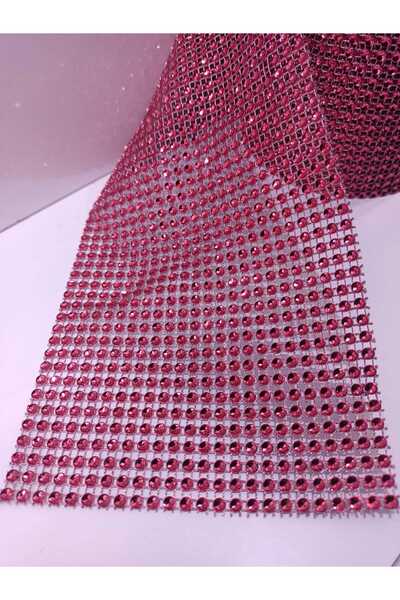 Royall Craft شريط حجري ذو مظهر كريستالي ذو 24 صفًا باللون الأحمر - 3 أمتار | ...