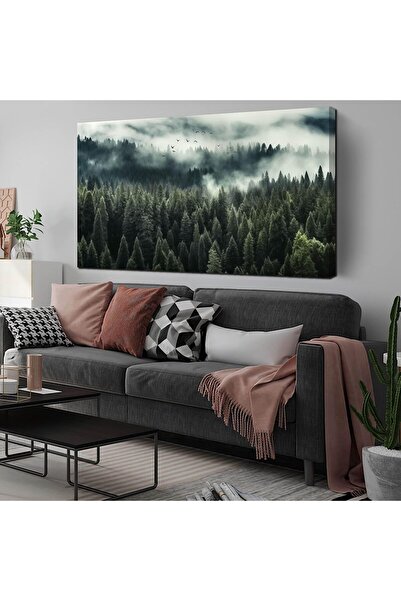 ALAYRA International لوحة فنية جدارية جميلة من القماش بإطار مقاس 60×120 سم مع...