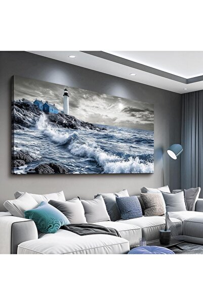 ALAYRA International لوحة فنية جدارية جميلة من القماش بإطار مقاس 60×120 سم مع...