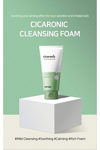 SNP Shining Nature Purity Cicaronic Cleansing Foam 180 ml