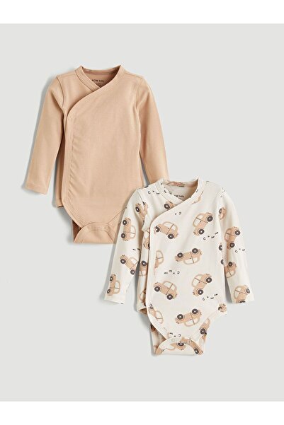 LC Waikiki LCW Baby مطبوعة بيبي بوي سناب بودي 2 قطعة