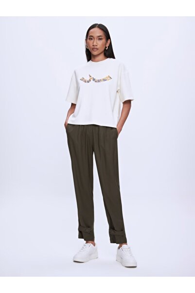 Ltb Straight Leg Regular Green Pants