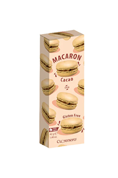 Cuore Macaroni cu cacao Cuorenero 42g