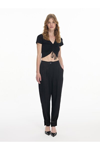 Ltb Straight Leg Regular Black Pants