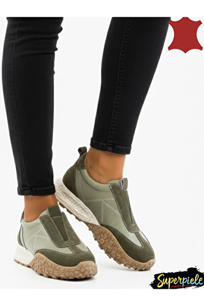 ANGEL BLUE Women's casual suede slip-on shoes