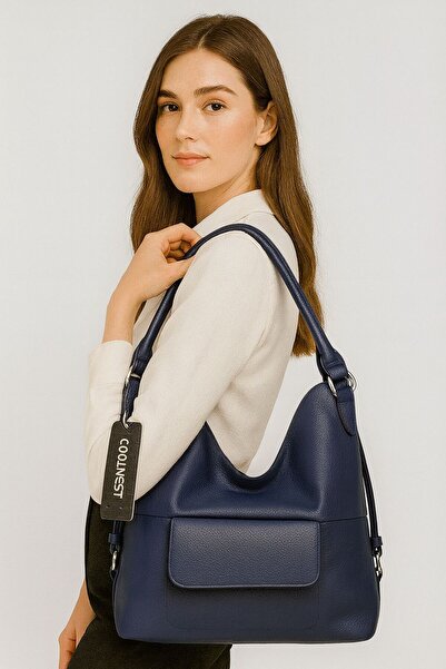 Gold Vitray Geantă din piele de calitate pentru femei