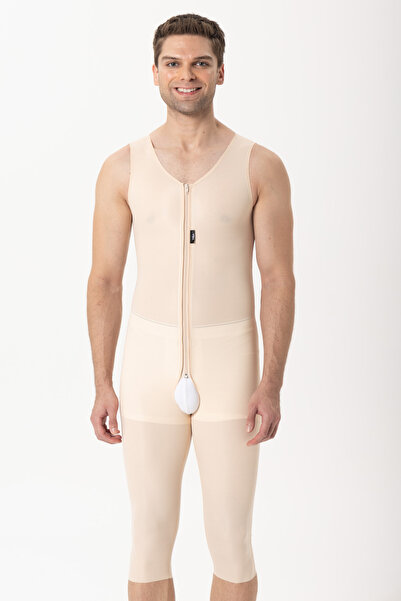 H&A Korse كورسيه تحت الركبة بسحاب لشفط الدهون للرجال، جراحة شفط الدهون وعلاج ...