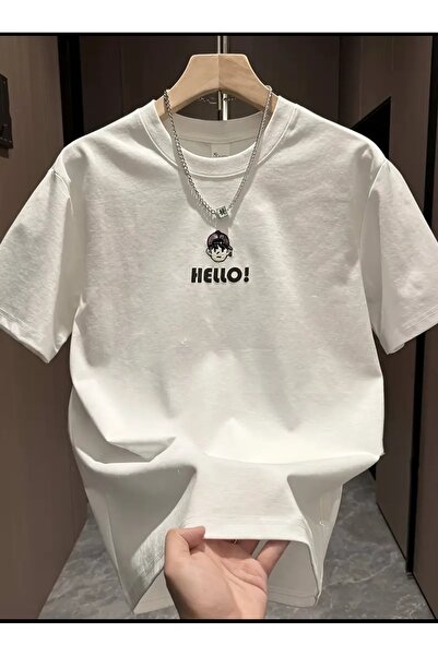 Grimm Hello Printed Unisex T-Shirt