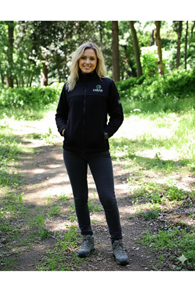 kamptek kamp teknolojisi Camp One Slim Fit Anti Pilling Non-Pilling Full Zipper 3 Pocket Shoftshell Sweatshirt Fleece Syh