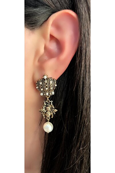 Store Diva Charm Bohemian Earrings with Bees