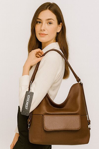 Gold Vitray Geantă din piele de calitate pentru femei