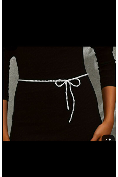 SmY Bag Дизайнерският колан с перли е с дължина 70 см, с допълнителна верижка...