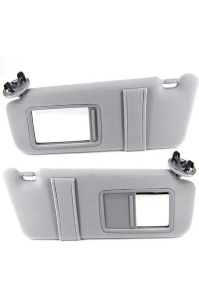 X-All U-Star Sun Visor with Lights - Compatible with Toyota Camry (Beige)