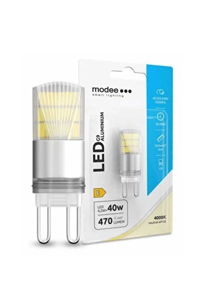 MODEE Bec LED G9 4.2W 470lm 4000K lumină naturală ML-G9A4000K4.2WB1
