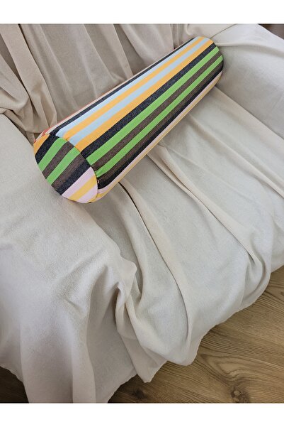 HMM DESİGN Bolster, Plates Yastık, Fermuarlı Kılıf ,14 DNS CNC Kesim Sünger ,...