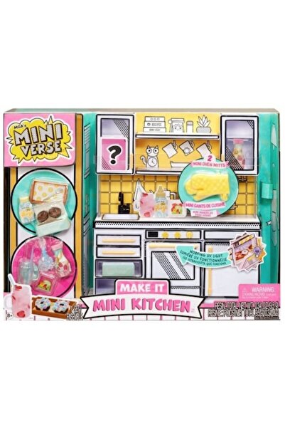 MGA Set de joacă Miniverse Mini Bucătărie pentru Păpuși, Plastic, Multicolor,...