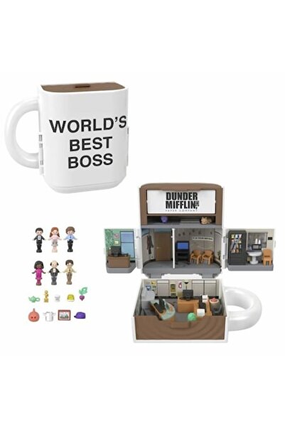 Polly Pocket La Oficina Playset - Dollhouse and Furniture (JCC19)