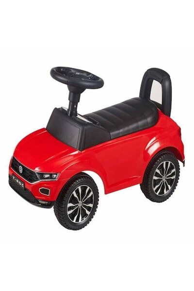 Injusa WV T-Roc Ride-On Car, Red/Black